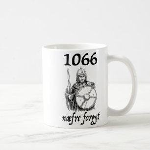 1066 Never Forget Naefre Forgyt Funny English Hist Coffee Mug