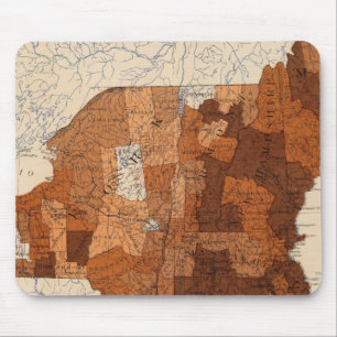 107 Influenza NY, NJ, New England Mouse Pad