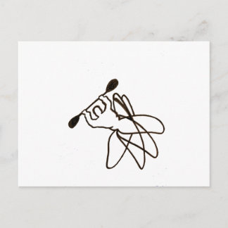 1082 Kayak Cartwheel Postcard