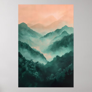 1084 Dreamy Serenity Poster