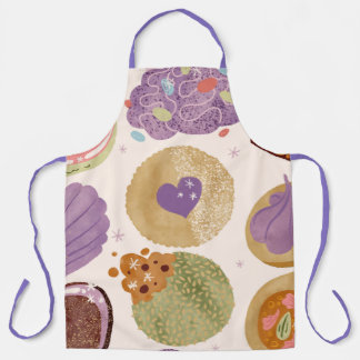 108 Asian Cookies Apron by Katherine Julie