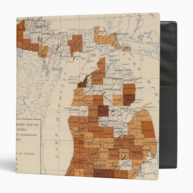 108 Influenza Michigan Binder (Front/Inside)