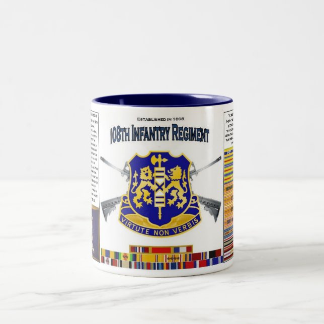 108e régiment d'infanterie, Coffee Mug (Centre)