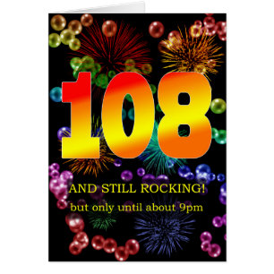 108th Birthday Still Rocking