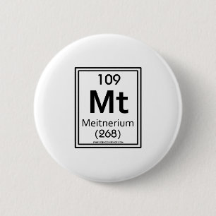 109 Meitnerium 2 Inch Round Button