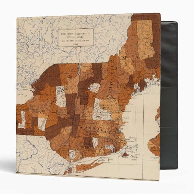 109 Typhoid fever NY, NJ, New England Binder (Front/Inside)