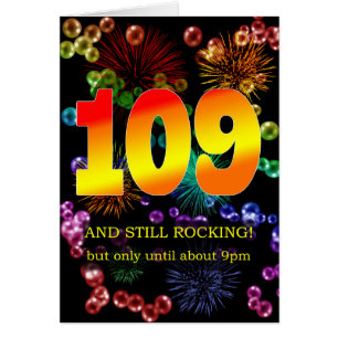 109th Birthday Still Rocking