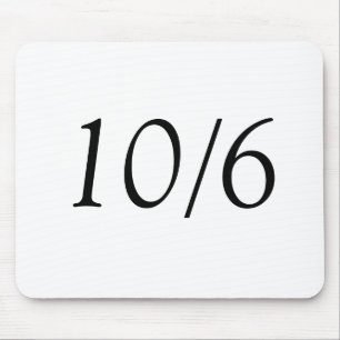 10/6 MOUSE PAD
