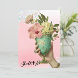 *~* 10 A101 PHOTO Ornate Cocktail BACHELORETTE  Invitation
