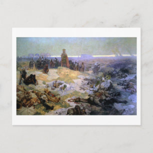 #10 After the Battle of Grunwald, Mucha Postcard
