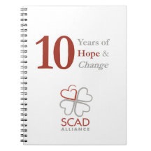 10 ans Anniversaire SCAD Alliance carnet