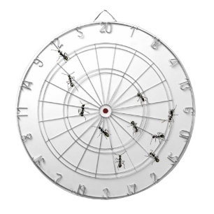 10 ants dartboard