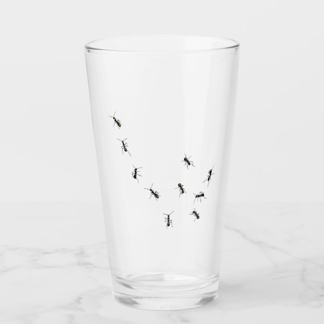 10 ants glass (Front)