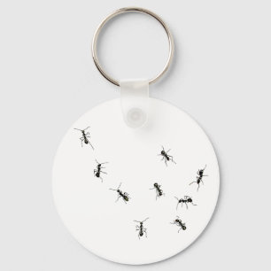 10 ants keychain