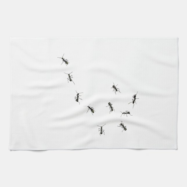 10 ants kitchen towel (Horizontal)