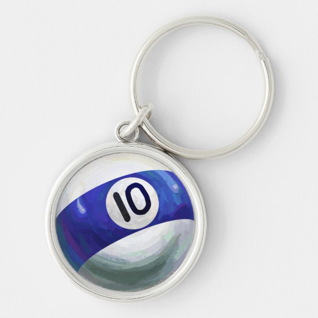 10 Ball Keychain (Front)