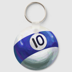 10 Ball Keychain