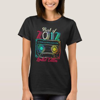 10 Birthday  Best Of 2012 10 Year Of Being Awesome T-Shirt