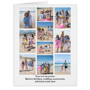 10 Collage de photos et texte personnalisé