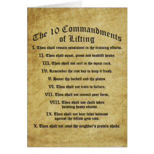 10 Commandements de levage