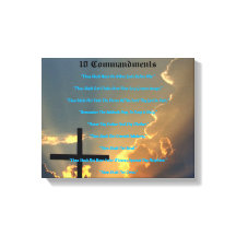 10 Commandments Wall Art