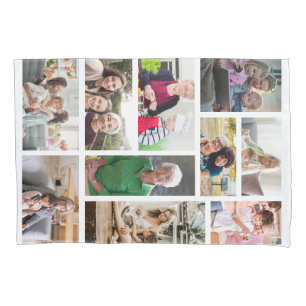 10 Custom Photo Collage Pillowcase