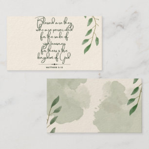 10 Days of Scripture Verse Cards Matthew 5:10