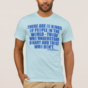 10 genres de T-shirt de personnes