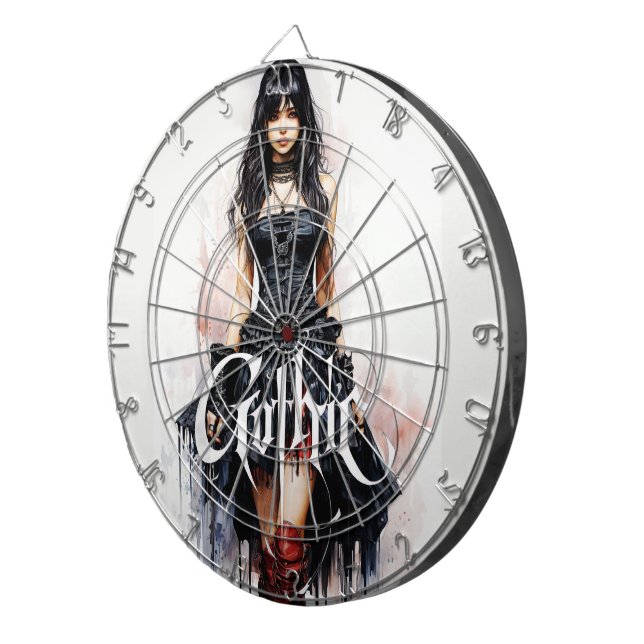 #10 Gothic Fun  Dartboard (Front Right)