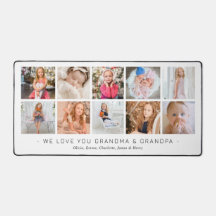 10 Grandchildren Photo Collage Personalized Gift