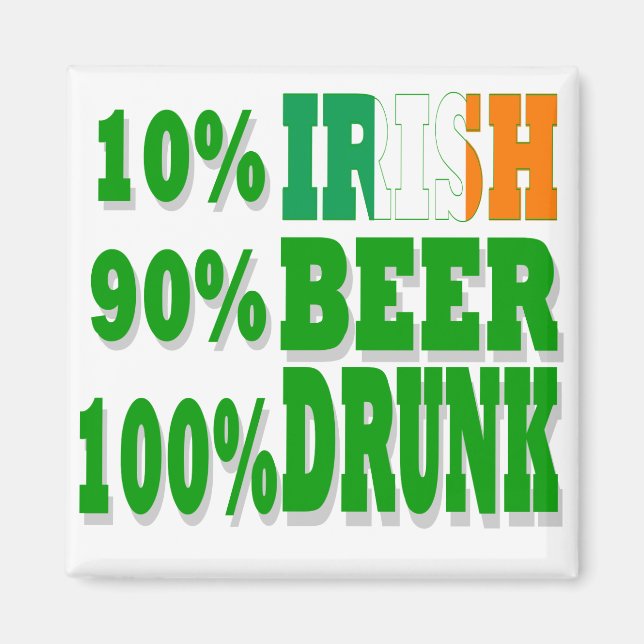 10% Irish Magnet (Front)