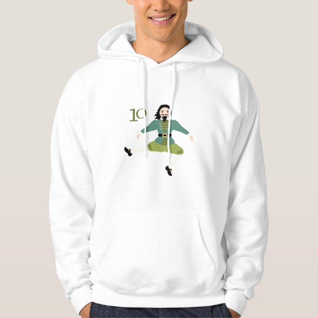 10 Leaping Lords Hoodie (Front)