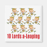 10 Lords a-Leaping Magnet