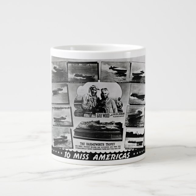 10 Miss Americas Gar Wood and Orlin Johnson Large Coffee Mug (Front)