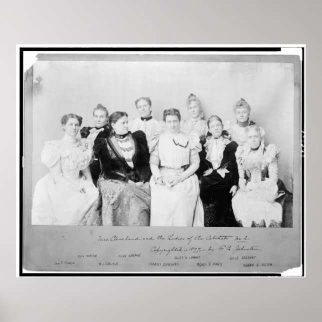 10 Mrs. Cleveland Ladies Cabine Poster (Front)