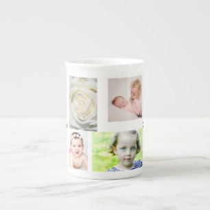 10 oz Bone China Custom Mug Ajouter Photos Par Zaz