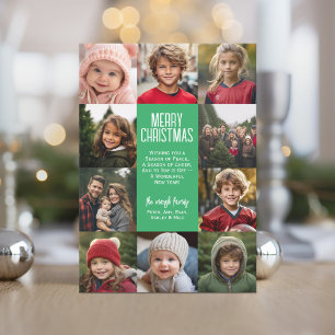 10 Photo Border Retro Pattern - Download 2023 Holiday Card