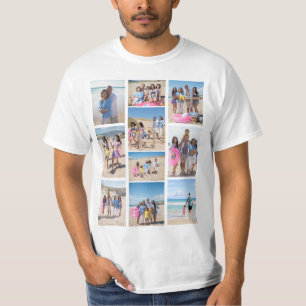 10 Photo Collage Personalized T-Shirt
