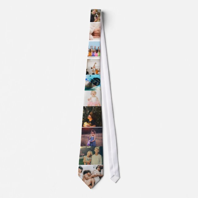 10 Photo Collage Tie (Front)