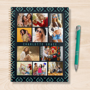 10 Photo Modern Geometric Stylish Name Planner