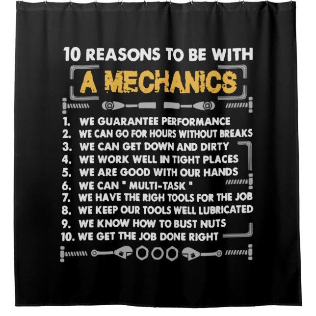 10 reason to be a Mechanic (Front)