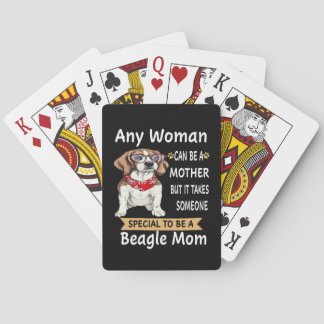 10 Special To Be A Beagle Mom Playing Cards