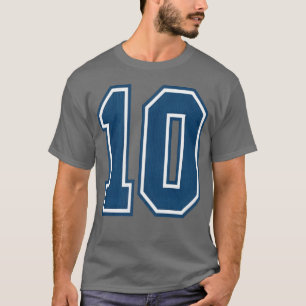 10 Sports Numberen Sports Number T-Shirt