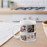 10 Square Photo Collage Coffee Mug<br><div class="desc">Customize this classic white mug with ten of your favourite Instagram or square photos in a gridded collage layout. Add treasured photos of family,  children or grandchildren to create a sweet keepsake and a one of a kind gift for parents or grandparents.</div>