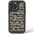 10 Square Photo Grid Template Rounded Black Frame