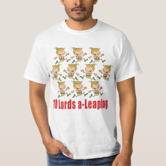 10 T-shirts de seigneurs un-Sauter