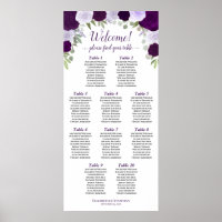 10 Tableau Boho violet Rose Plat vertical