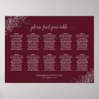10 Tableau Mariage Argent en argent sur Bourgogne