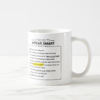10 tours à sembler futés dans la tasse de réunions