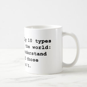 10 Types of People Coffee Mug